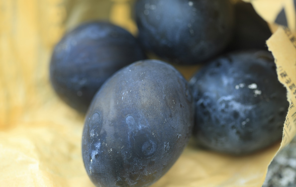 Owakudani's black eggs