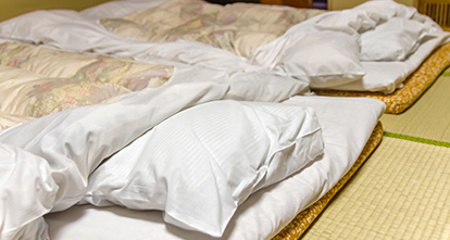 but you'll usually find it already made by the staff when you return to your room after dinner.